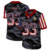 Nike Minnesota Vikings 33 Cook 2020 USA Camo Salute to Service Limited Jersey zhua,baseball caps,new era cap wholesale,wholesale hats